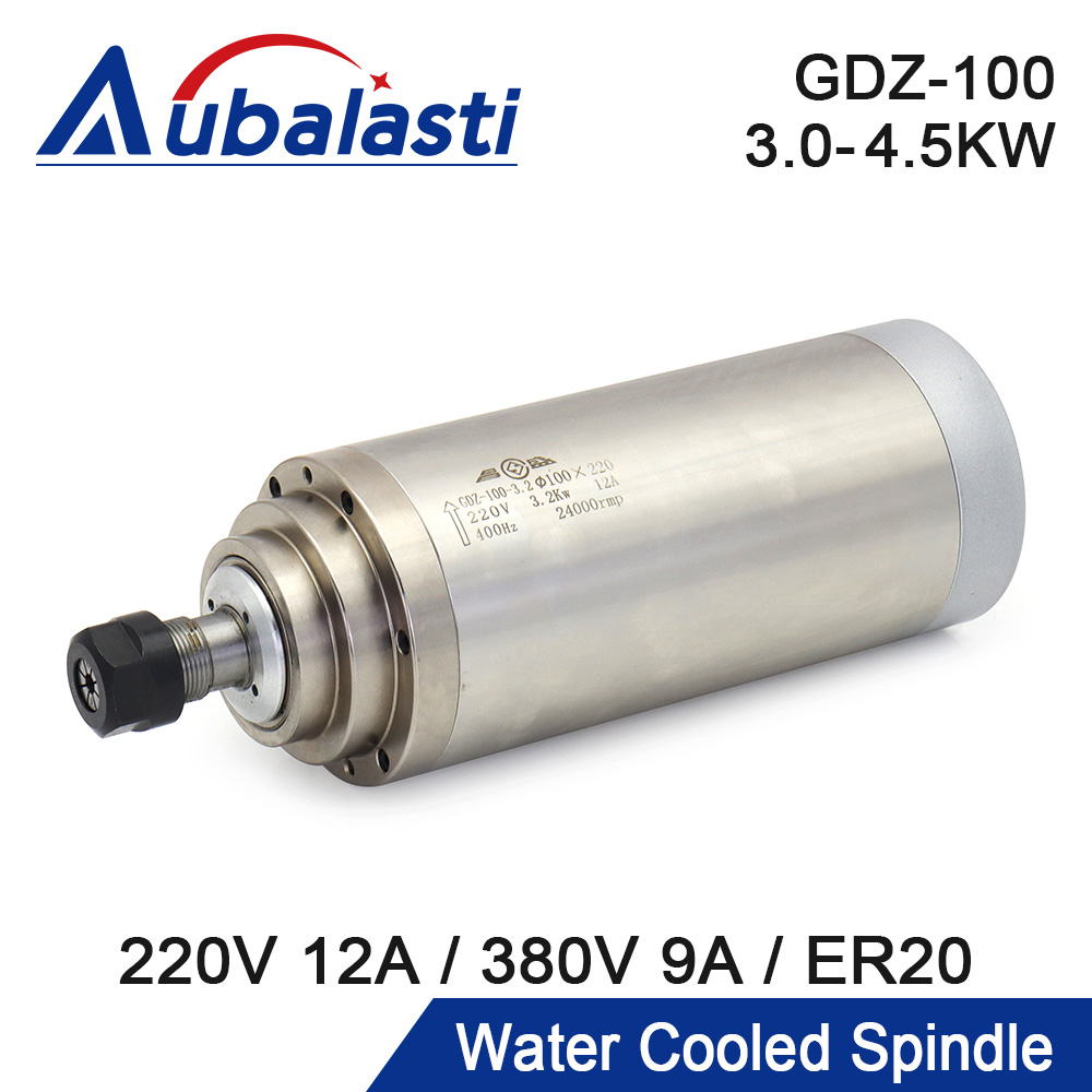 Water Cooled Spindle - Aubalasti Water Cooled Spindle Motor 220V