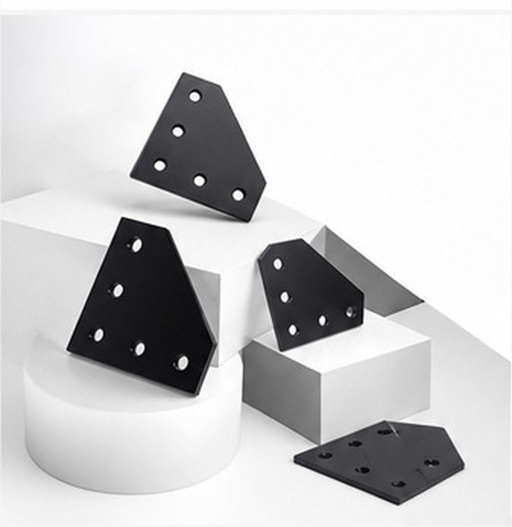 Aluminium Profile 2020 - 4Pcs L Shape Aluminum Corner Bracket