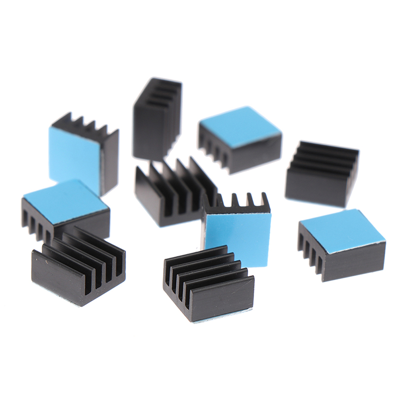 Aluminium Extrusion - 10pcs 8.8*8.8*5mm Aluminum Heatsink Radiator Cooler