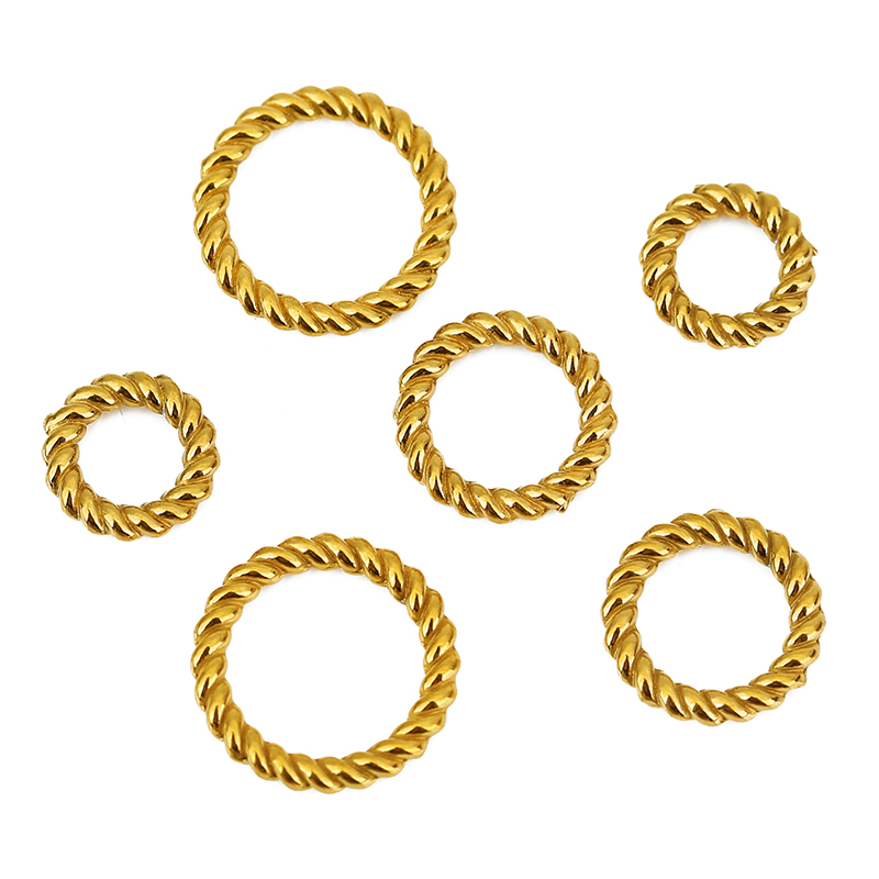 10pcs PVD Never Fade Stainless - đánh giá và giá Coupling 8Mm