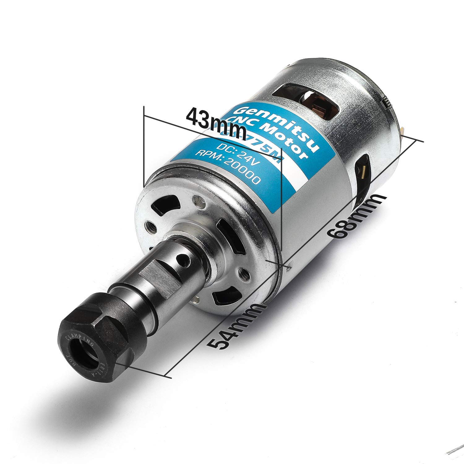 Genmitsu GS-775M 20000RPM 775  - đánh giá và giá 3018 Cnc
