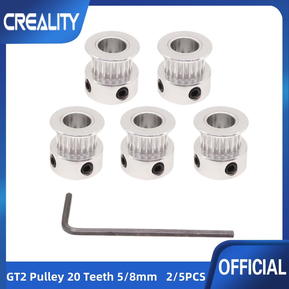 2/5 PCS GT2 Pulley 20 Teeth 5m - đánh giá và giá Gt2 Belt