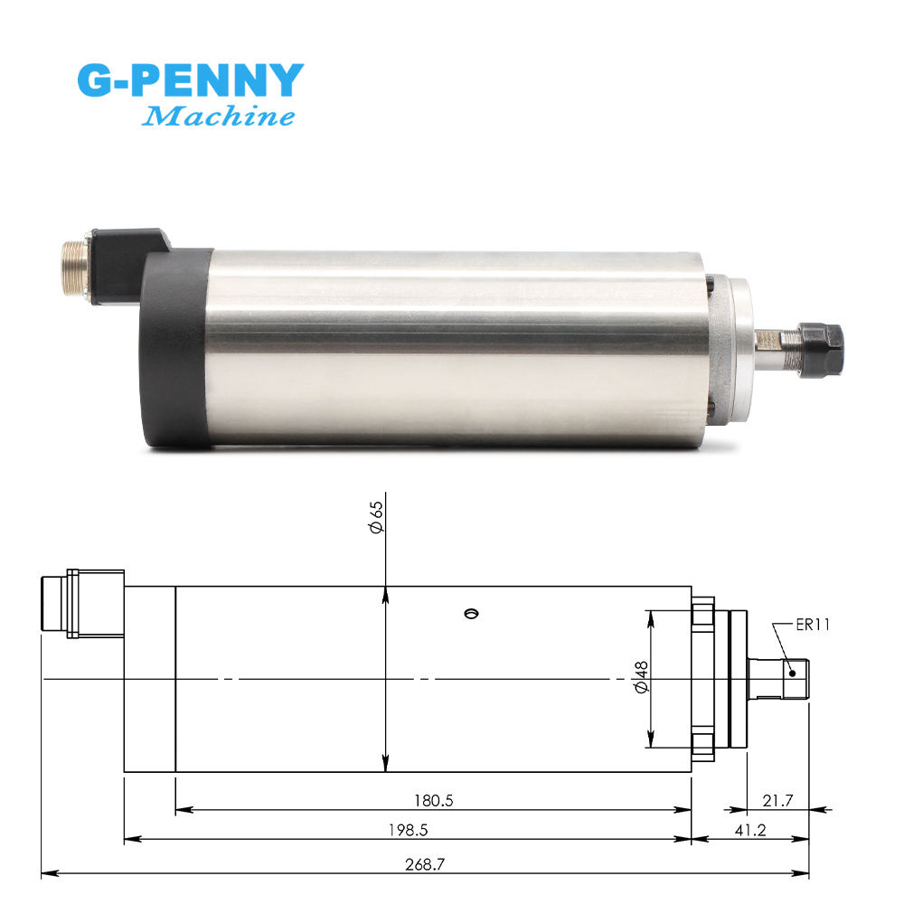 G-Penny Air Cooled Spindle Mot - đánh giá và giá Water Cooled Spindle