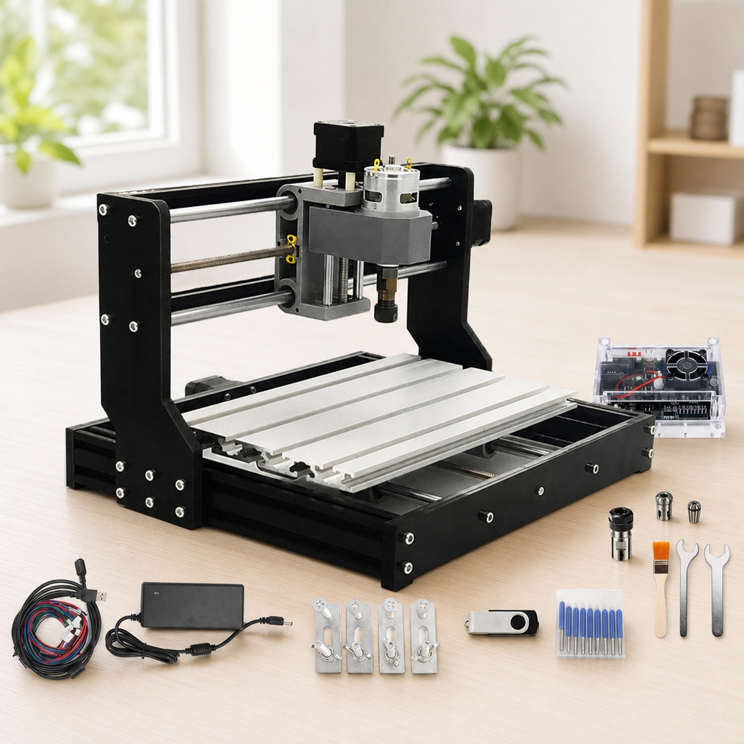 3 Axis 3018-PRO CNC Router Min - đánh giá và giá 3018 Cnc