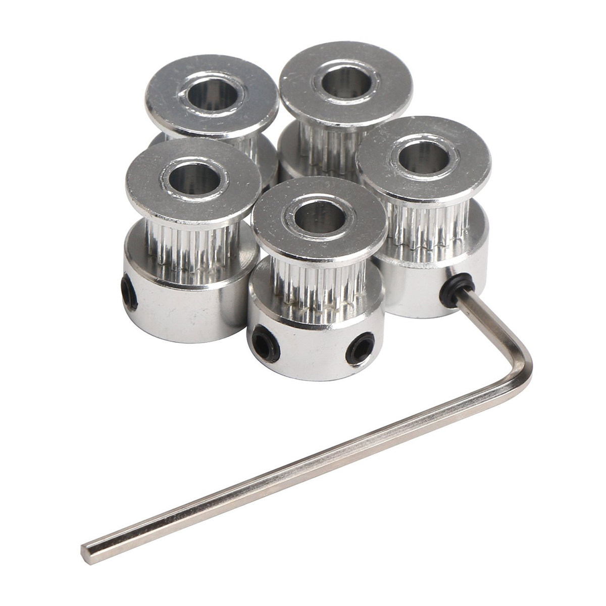 5Pcs Aluminum Gt2 Pulleys 20 T - đánh giá và giá Gt2 Belt