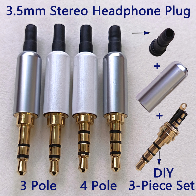 1/3/5 Sets Gold-Plated 3.5mm S - đánh giá và giá Coupling 8Mm