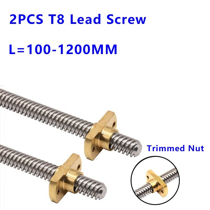 T8 T-type Trapezoidal Lead Scr - đánh giá và giá Lead Screw 8Mm