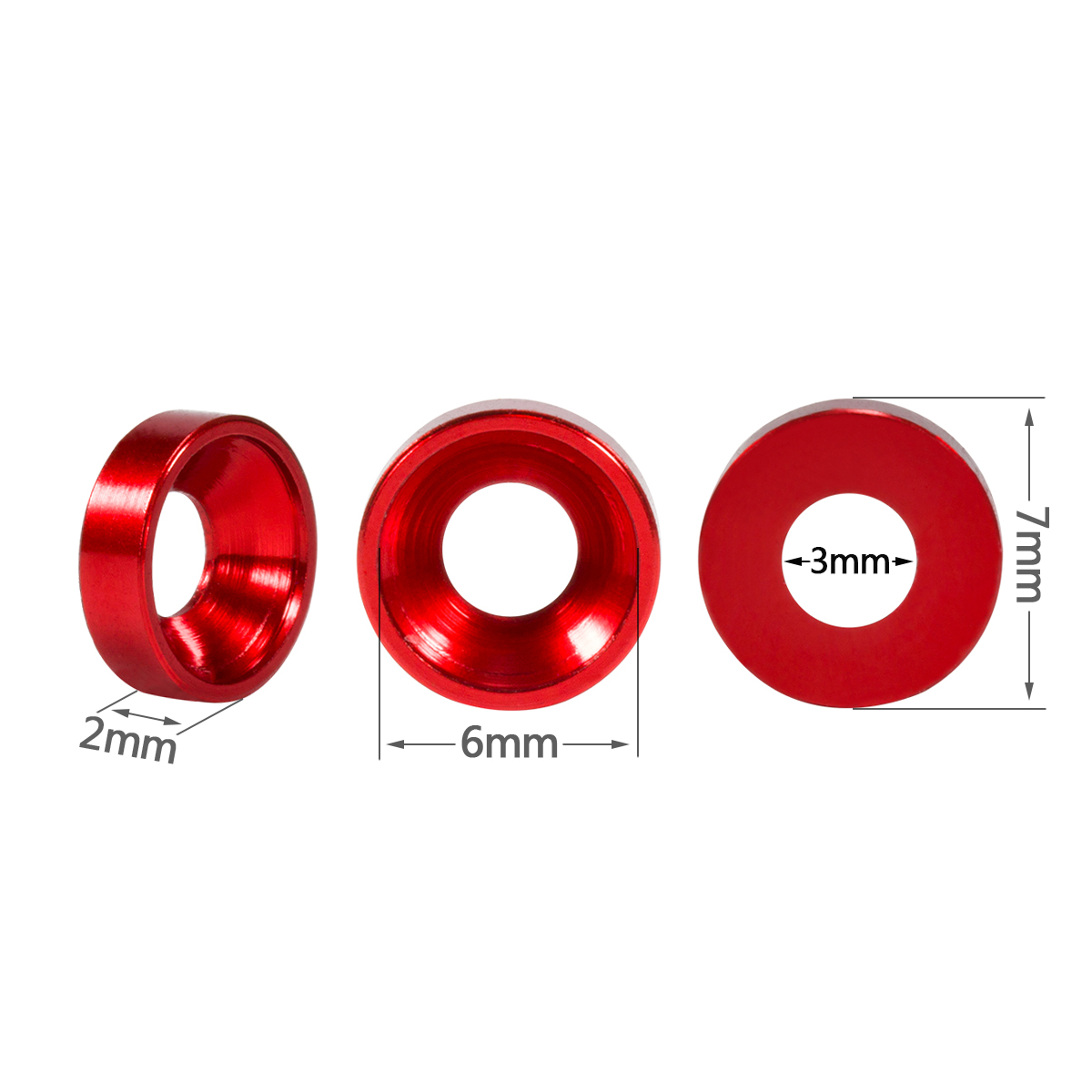 Aluminum Alloy M3 Anodized Cou - đánh giá và giá Ball Screw