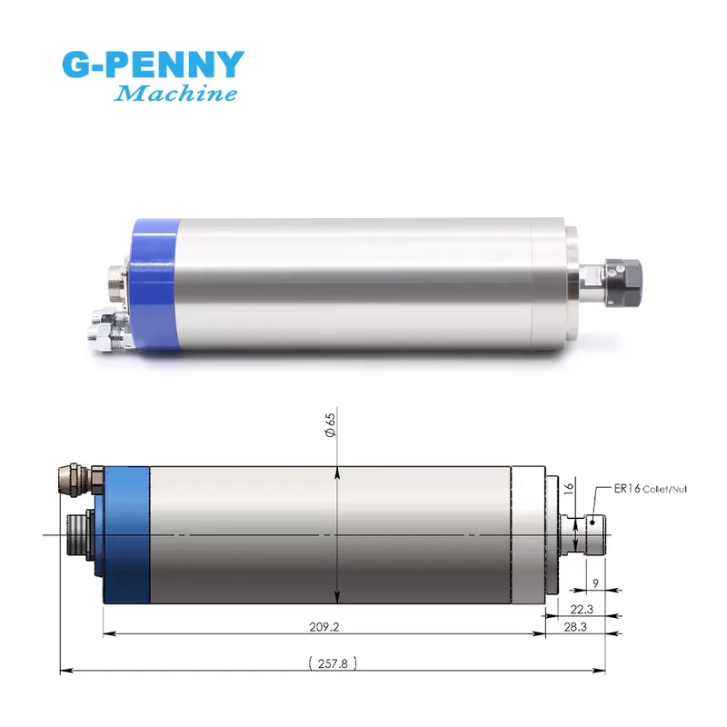 Customization G-PENNY 110v/220 - đánh giá và giá Water Cooled Spindle