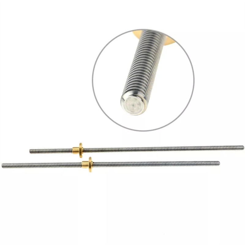 2PCS T8 Lead Screw Tr8 Lead 2m - đánh giá và giá Lead Screw 8Mm