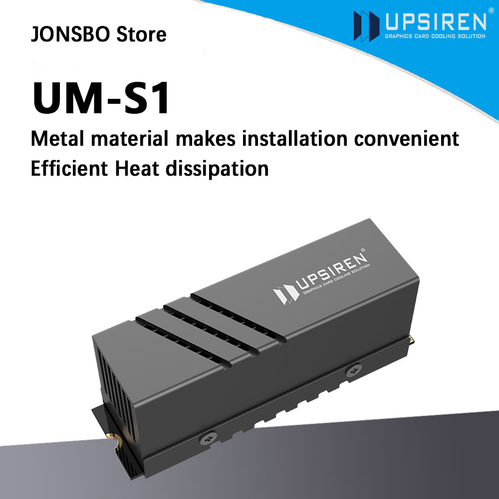 UPSIREN UM-S1 2280 Black SSD H - đánh giá và giá Aluminium Extrusion