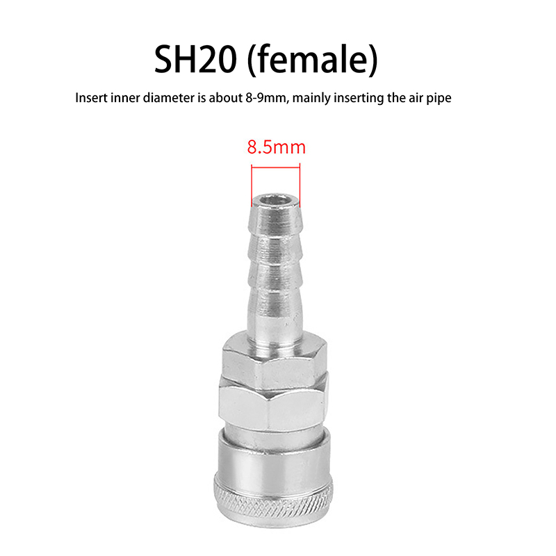 2pcs Pneumatic Fitting Europea - đánh giá và giá Coupling 8Mm